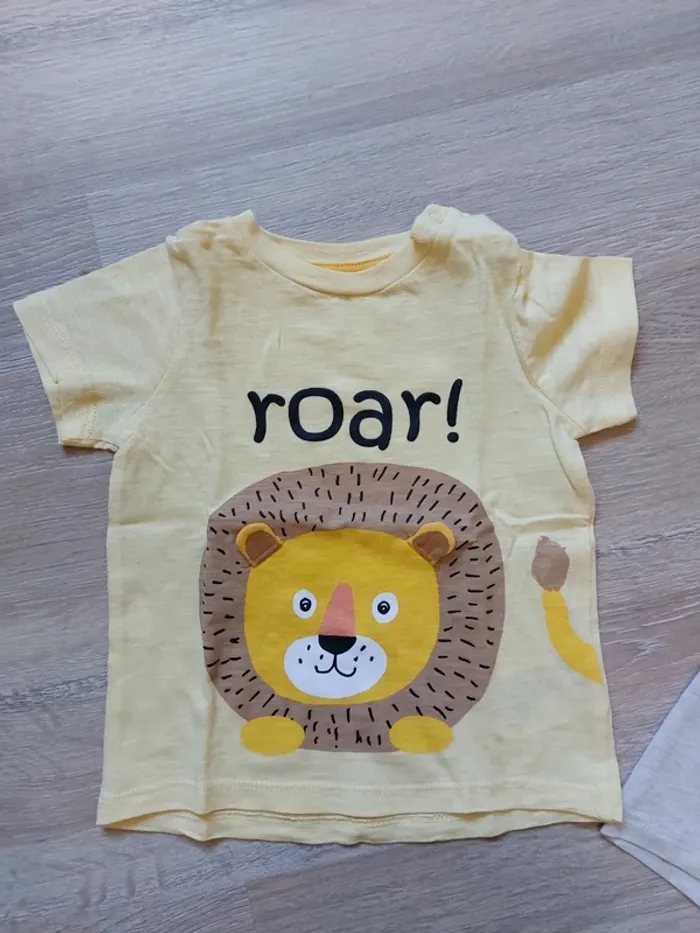 Lots 4 tee-shirts 6 mois - photo numéro 2