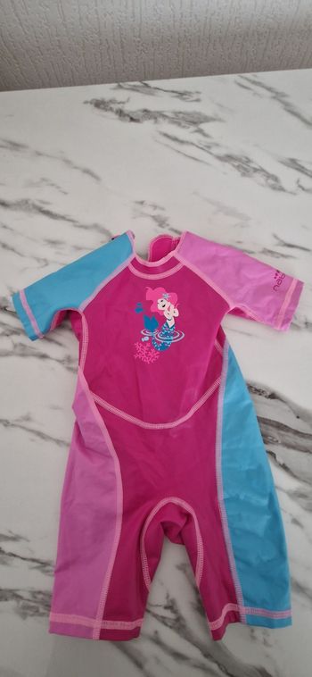 Combinaison anti-uv fille