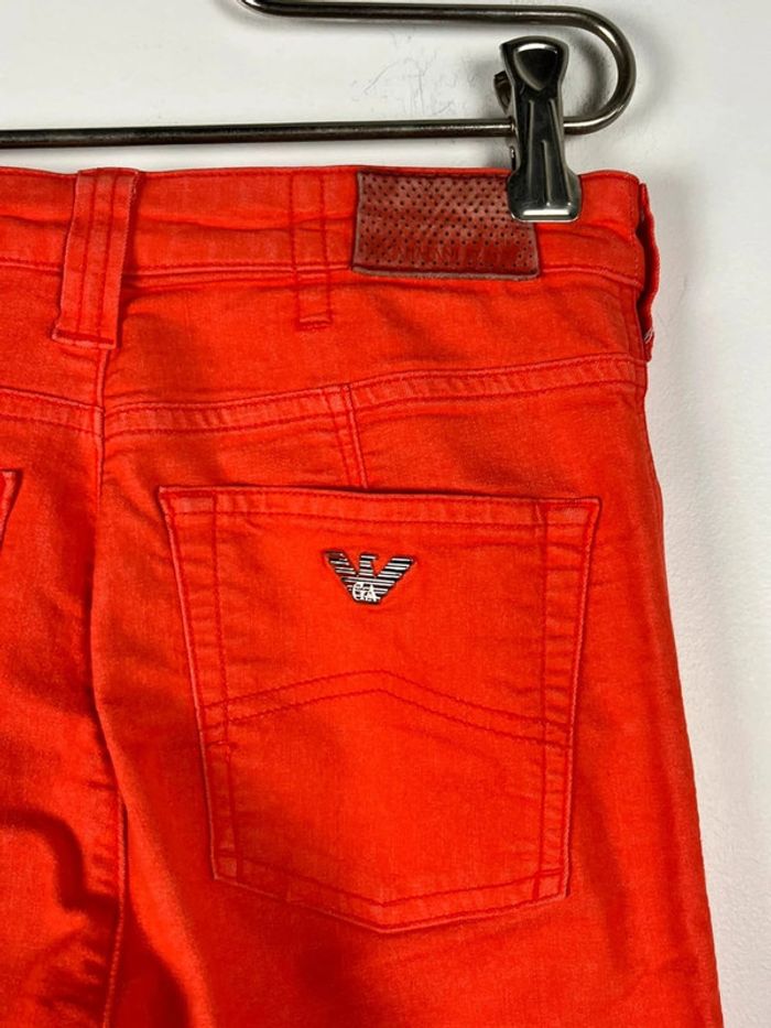 Jean slim orange Armani femme taille 35 (w25) - photo numéro 3