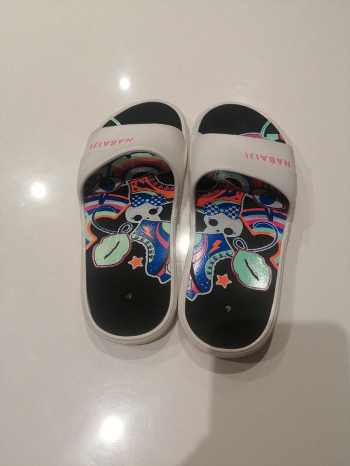 Chaussure claquette piscine nabaiji 31 32 - photo numéro 2