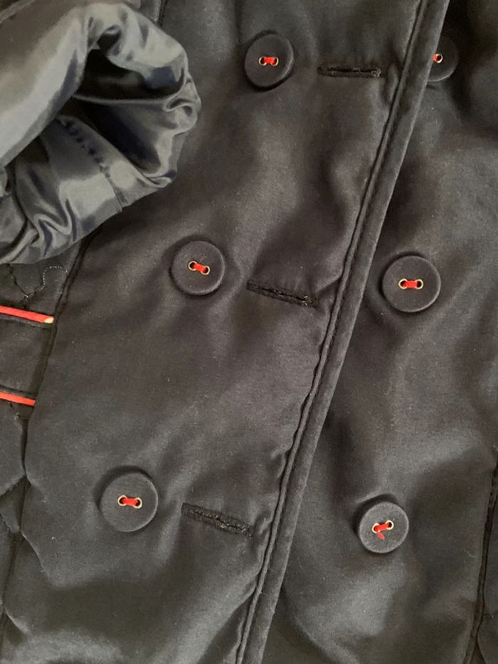 Fille 👧🏻 Manteau/veste 2 en 1 bleu marine - obaibi 18 mois - photo numéro 6