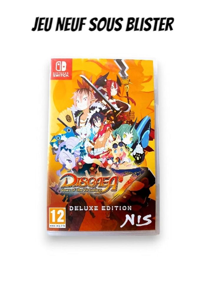 Jeu Disgaea 7 Vows of the Vitueless Nintendo Switch - photo numéro 1