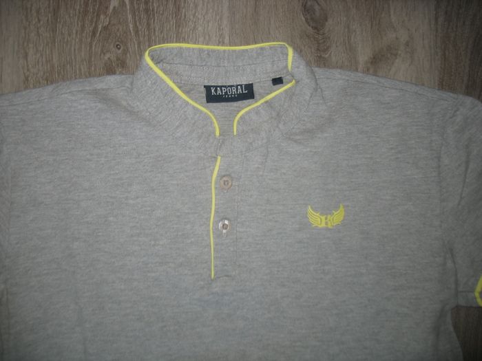POLO MC GRIS CLAIR "KAPORAL" - TAILLE S - n°01 - photo numéro 5