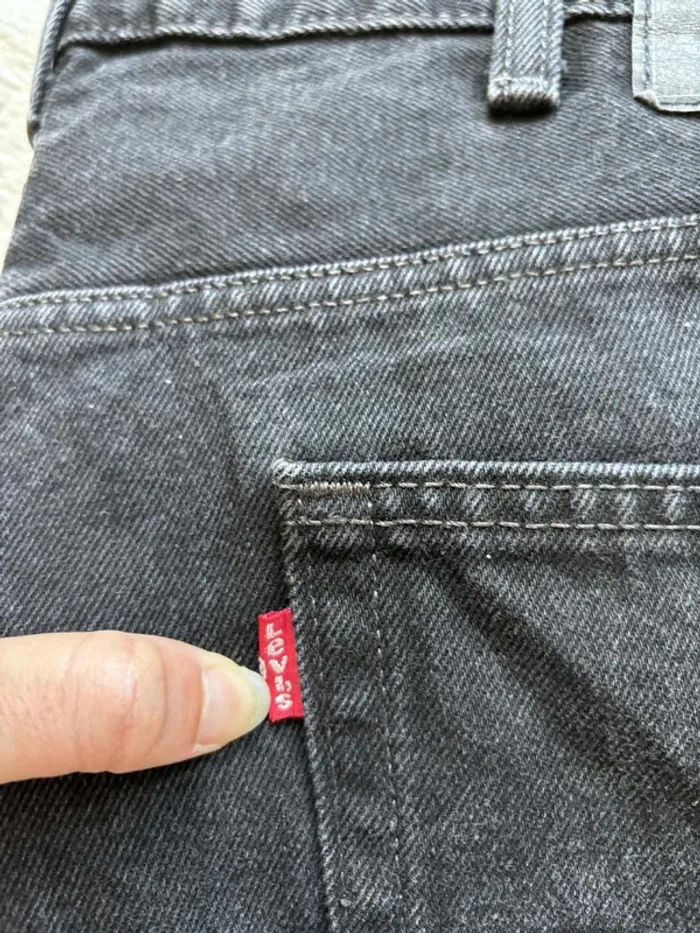 Jean Levi’s 550 Relaxed Fit droit taille haute Noir Homme/Unisexe W42 L30 (XXL/52) - photo numéro 3