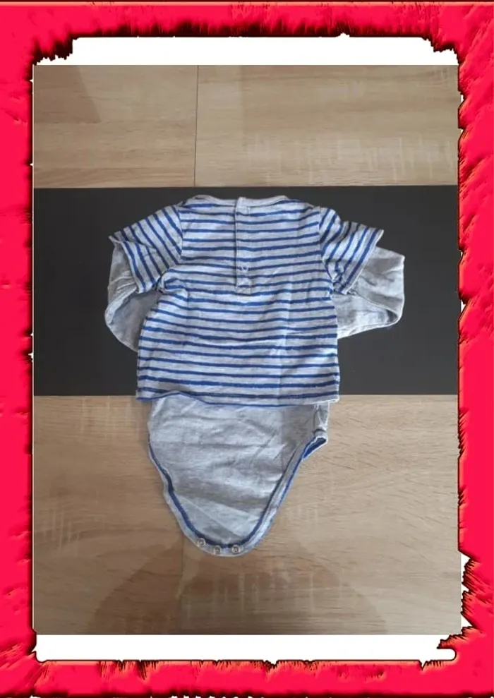 Lot bodies DcComics et disney 9 mois - photo numéro 7