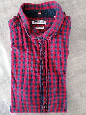 Chemise Creeks T. M coupe ajustée