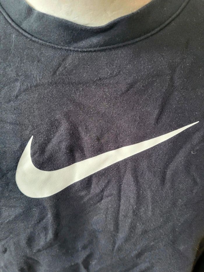 Magnifique sweat noir Nike taille L Ref 15IT213 - photo numéro 3