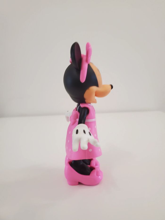 Disney Mickey Grande Figurine de Minnie à Habiller officielle très Bon état 15cm env. - photo numéro 5