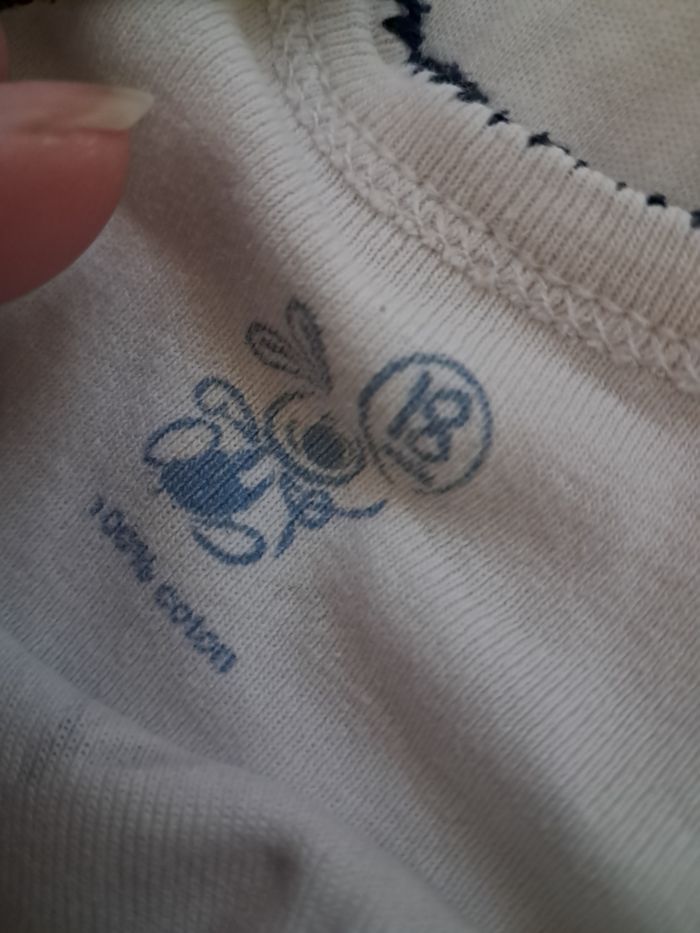 Lot de 3 bodies 18 mois bretelles et mc - petit bateau - photo numéro 2