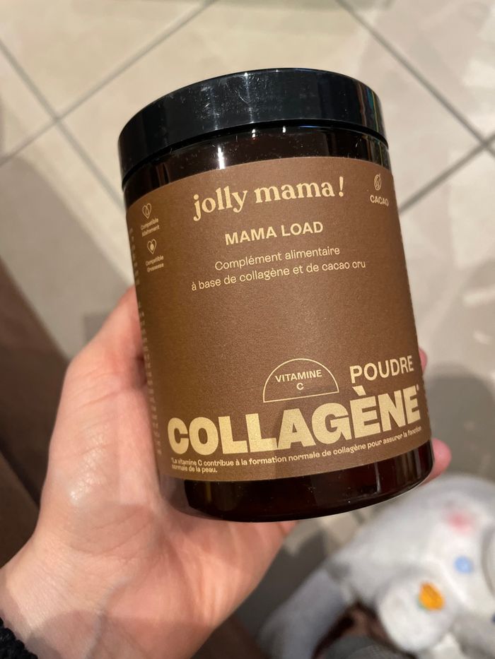 Poudre collagène goût cacao - Jolly Mama