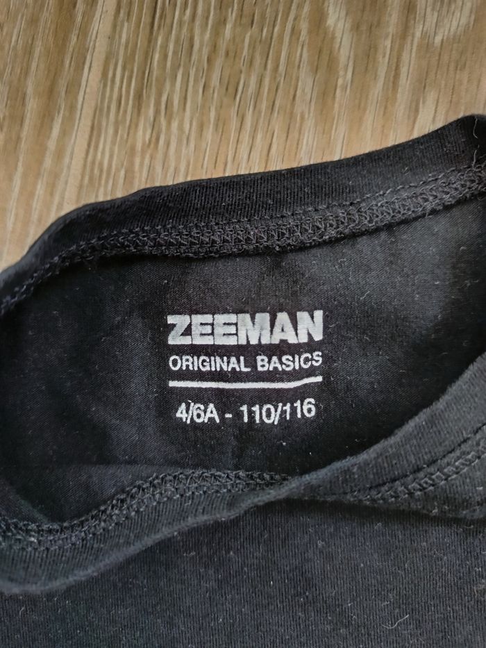 T-shirt noir Zeeman 4-6 ans - photo numéro 2