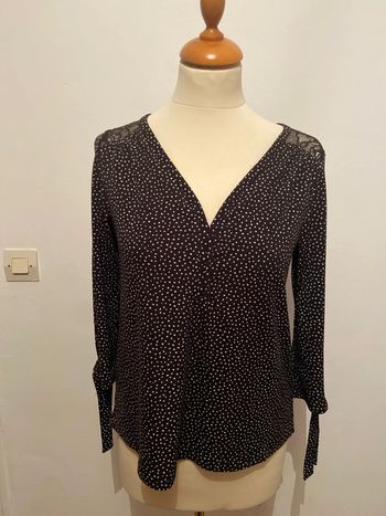 Blouse manche trois quart femme taille L cache cache