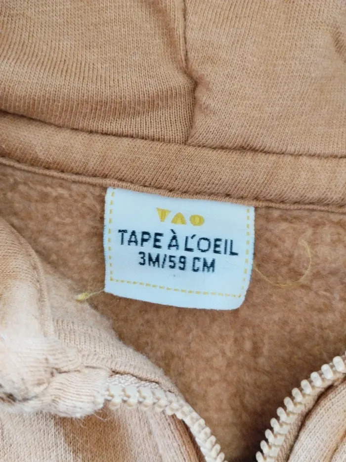 Gilet bébé 3 mois tape à l'oeil - photo numéro 2