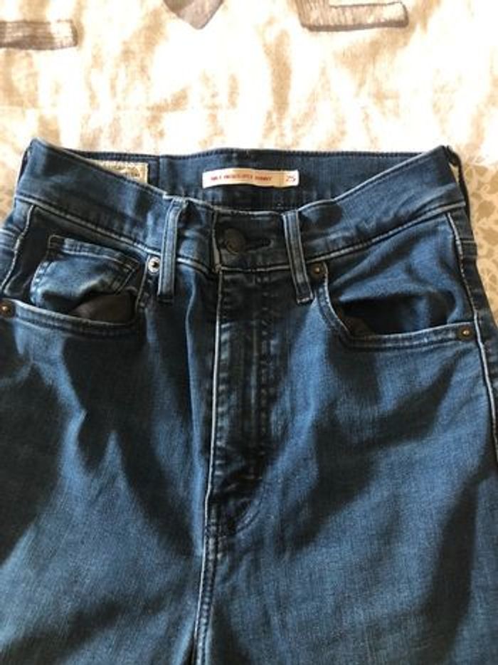 Jeans levis fille mile higt super skinny taille 25
