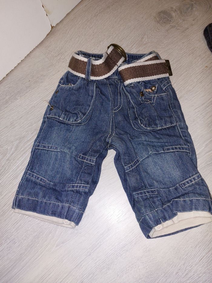 Lot pantalon bébé 1 mois - photo numéro 2