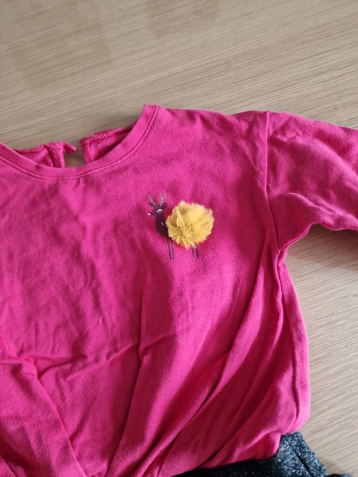 Robe catimini avec collant assorti - photo numéro 2