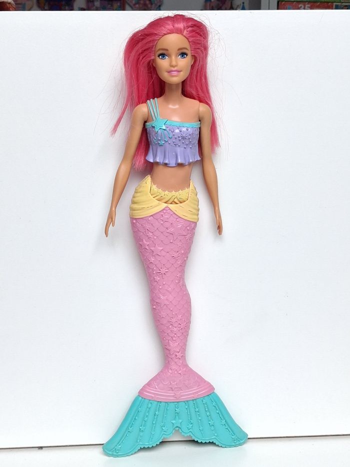 Poupée mattel Barbie Sirène Dreamtopia rose - photo numéro 1