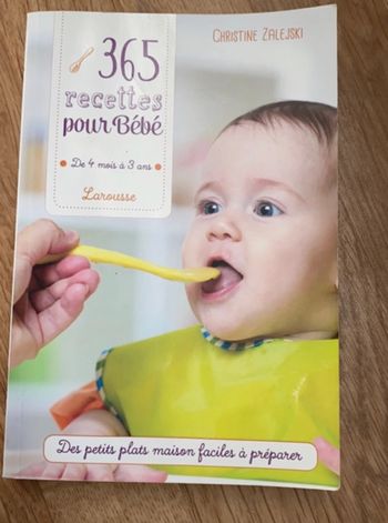 Livre recette bébé