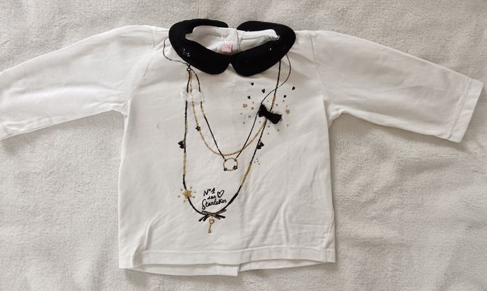 Tee-shirt fille 6 mois