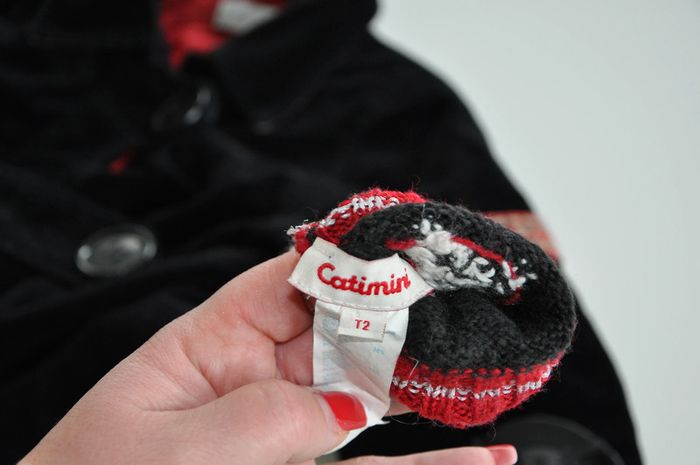 Ensemble beau Manteau avec chapeau assorti et gants C414 Catimini 4 ans - photo numéro 10