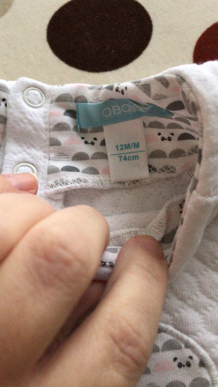 Haut manches longues okaidi - photo numéro 3