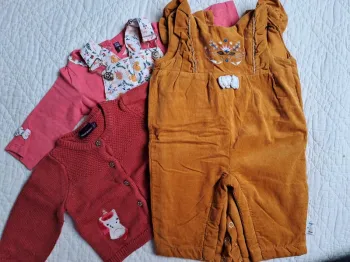 Ensemble 4 pièces Sergent major - 3 mois