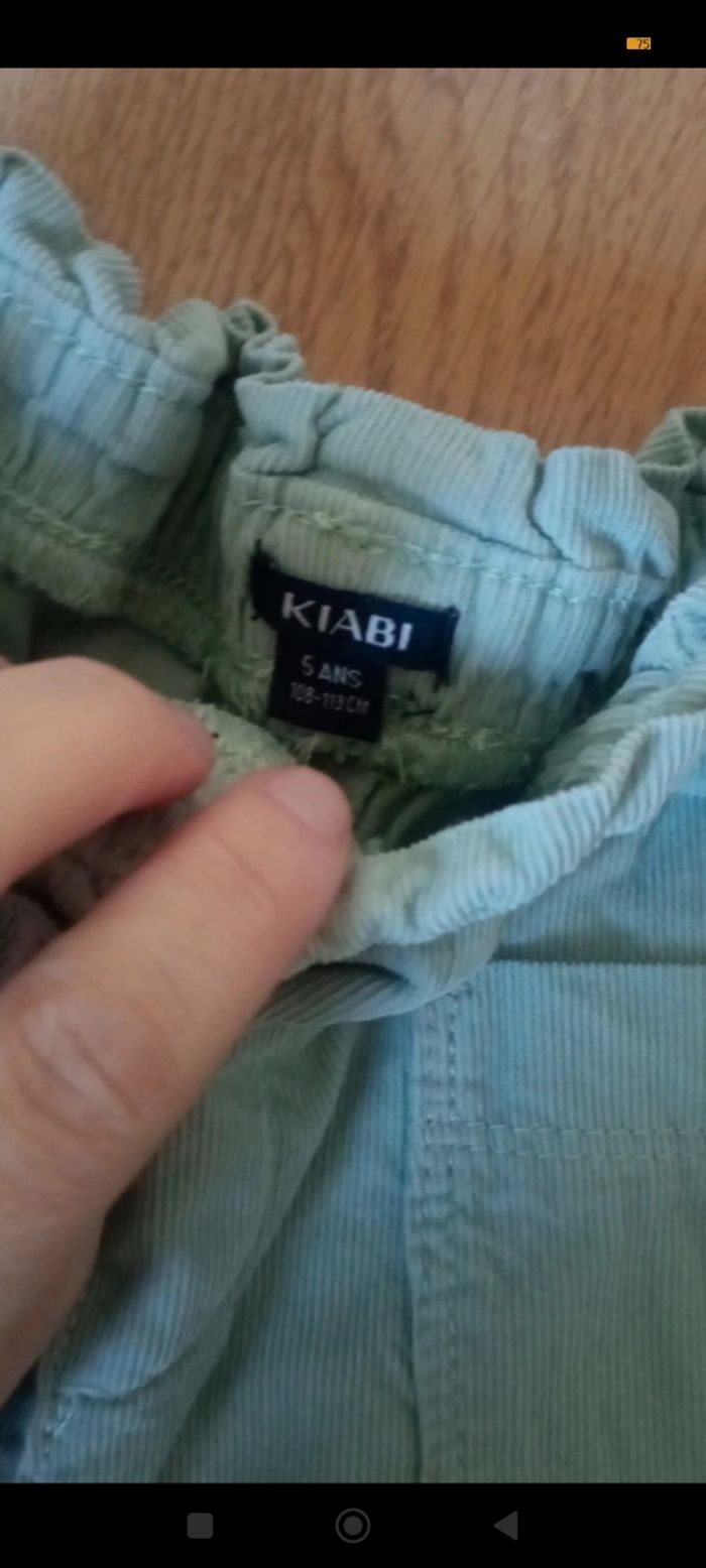 Short velour fille - photo numéro 3