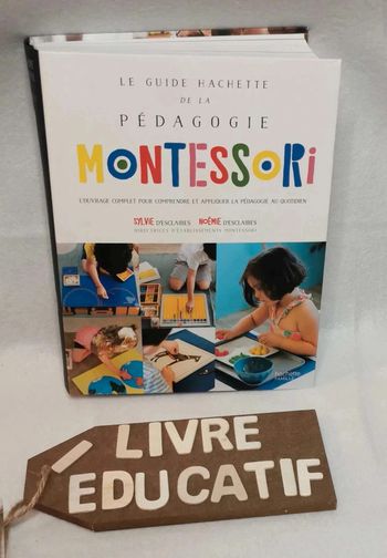 Livre 📙  Le guide hachette  de  la  pédagogie  montessori