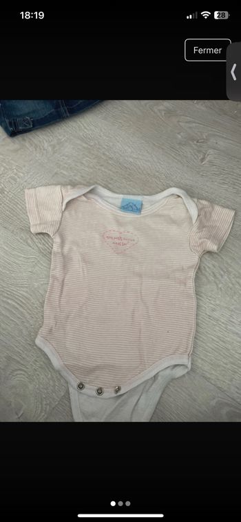 Body bébé fille