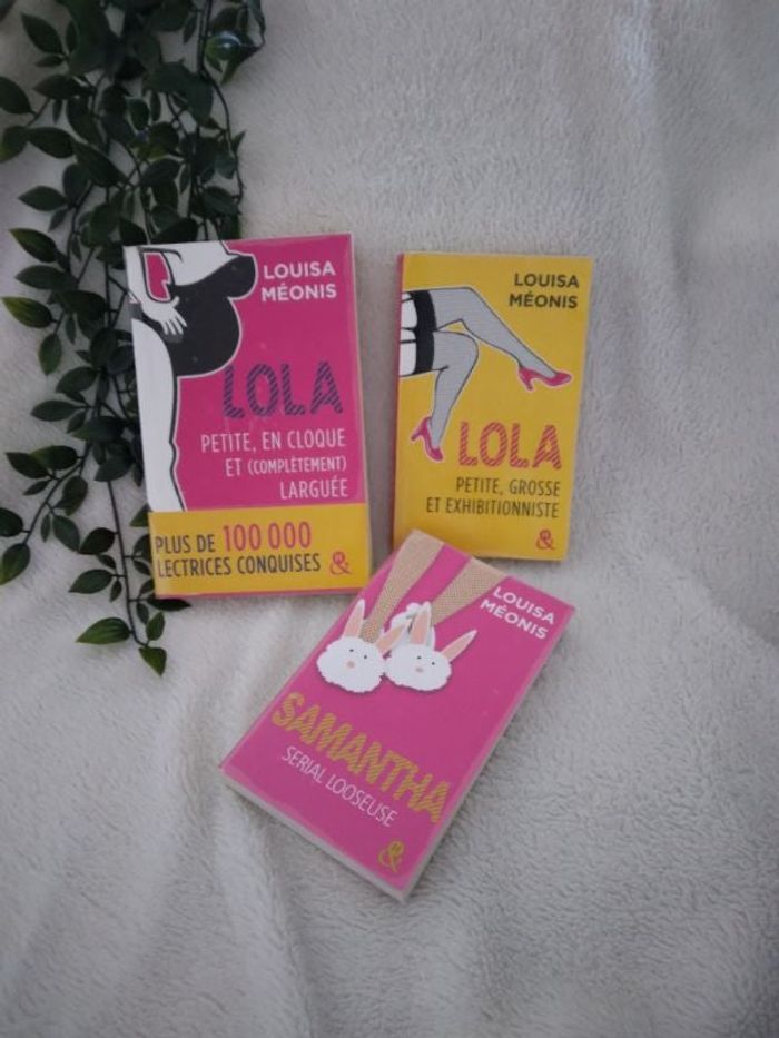 Lot de 3 livres