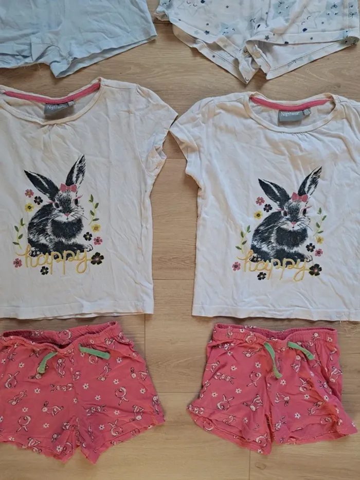 Pyjamas été jumelles 3/4A - photo numéro 3