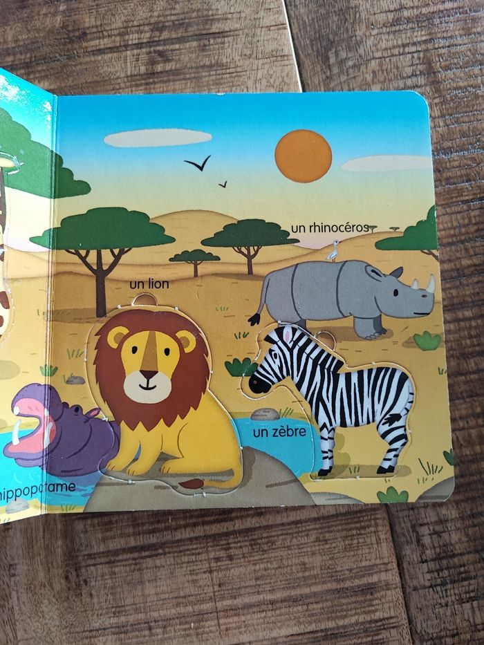 L imagerie puzzle les animaux sauvages - photo numéro 2