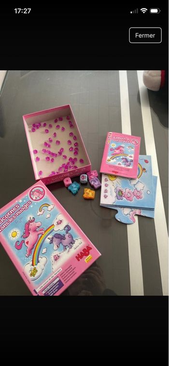 Licorne dans les nuages