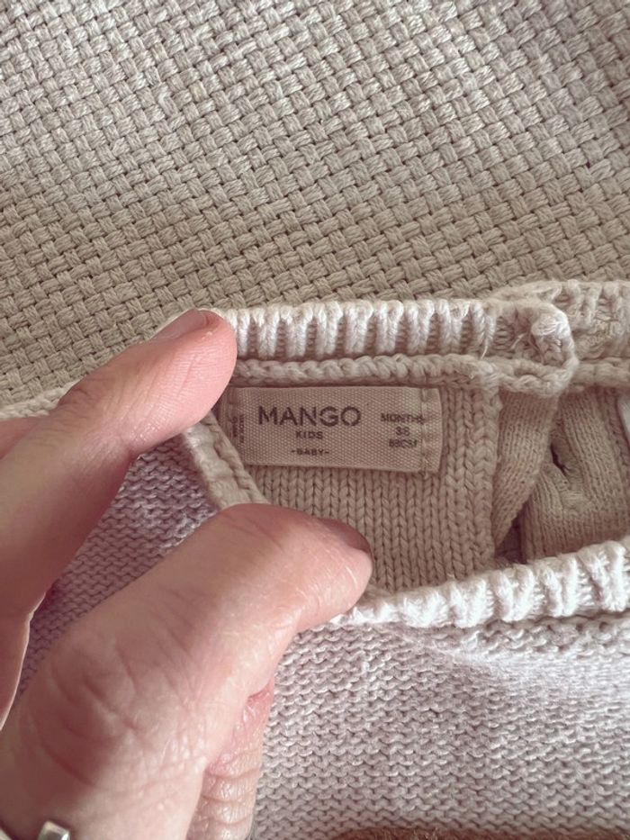 Pull maille mango mixte avec tartine 3 mois - photo numéro 3