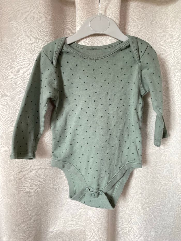 Body vert cœurs 12/18 mois 86 cm Primark