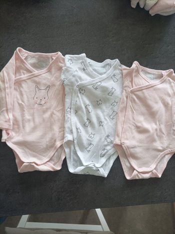 Lot bodies manches longues