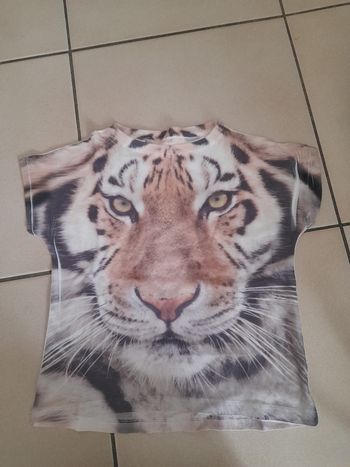 Tee shirt tigre 4-5 ans