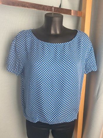 American vintage haut tee-shirt blouse T. 36/38