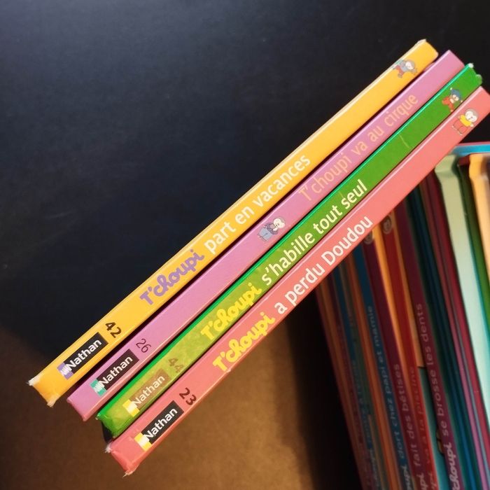 Lot livres enfant Nathan T'choupi - photo numéro 5
