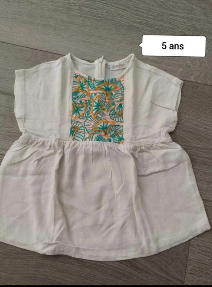 Blouse 5 ans
