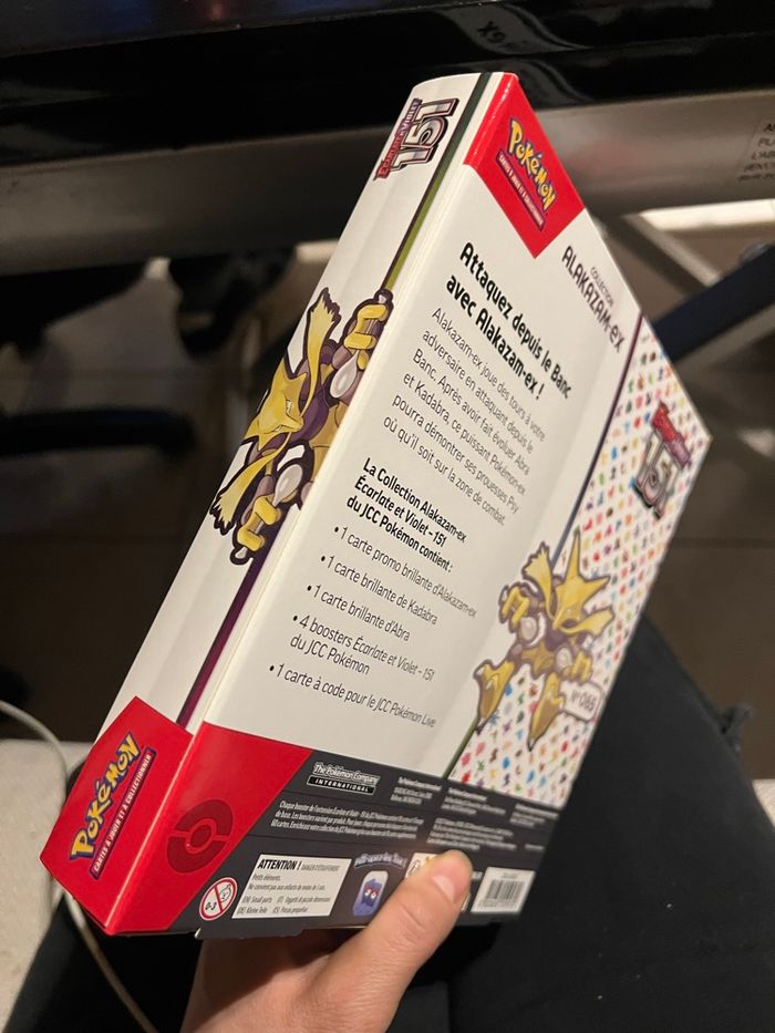 Coffret Pokémon 151  Alakazam scellé - photo numéro 5