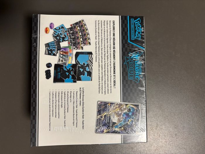 ETB Pokémon Foudre Noire NEUF - photo numéro 3