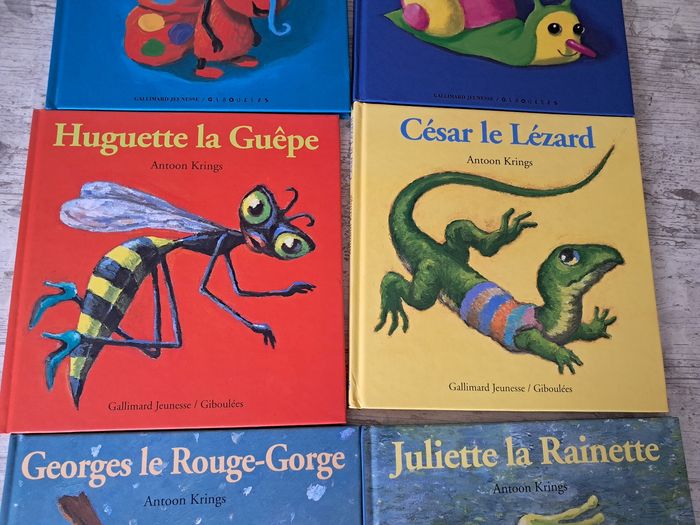 Lot de 7 albums d'Antoon krings collection drôles de petites bêtes - photo numéro 3