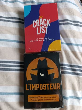 Jeux crack list et l'imposteur 