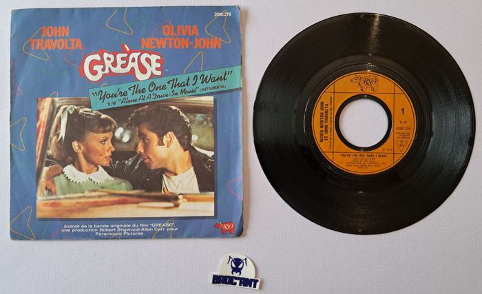 Vinyl 45 tours 45T Grease