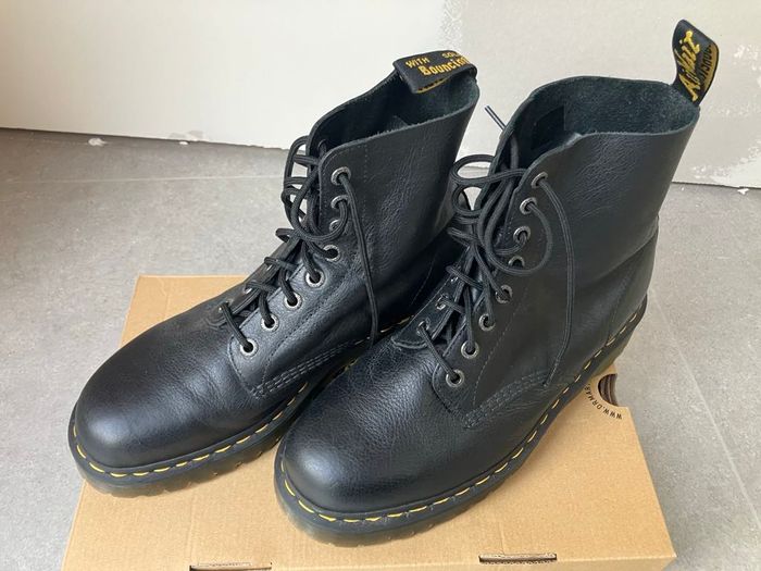 Chaussures Homme Dr Martens 1460 PASCAL BEX EN CUIR noir Taille 47 - photo numéro 2