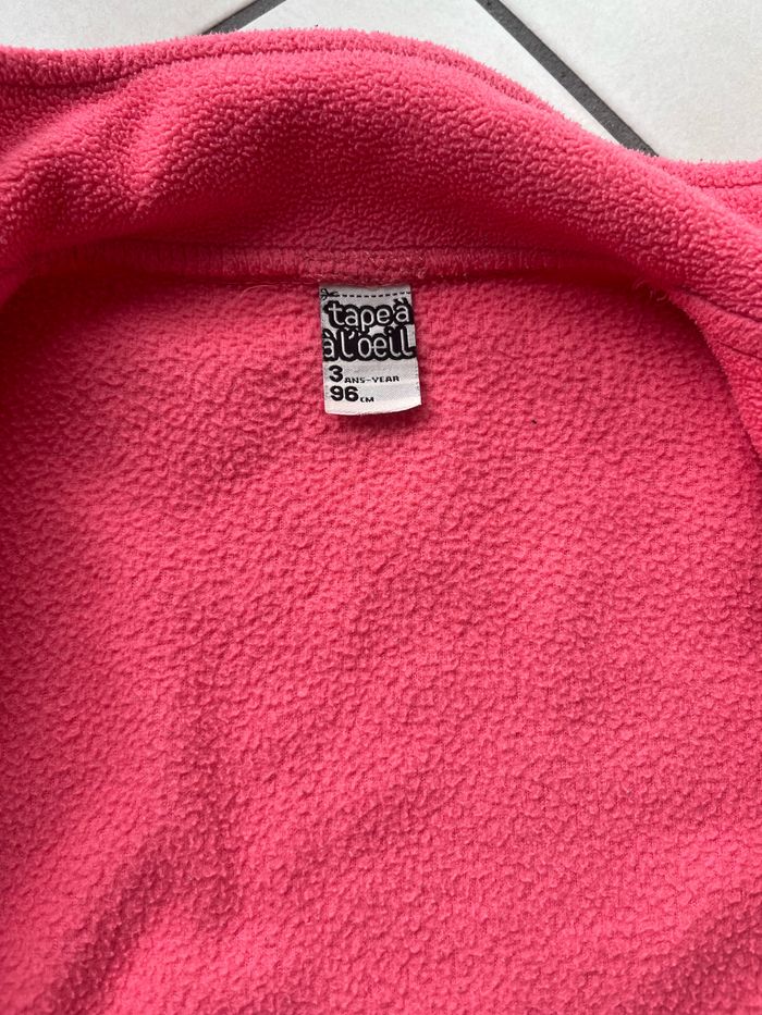 Veste polaire saumon - photo numéro 2
