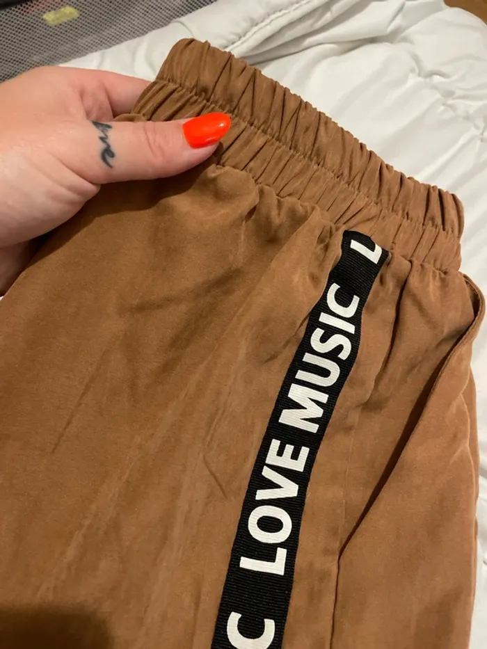 Pantalon jogging daim - photo numéro 2