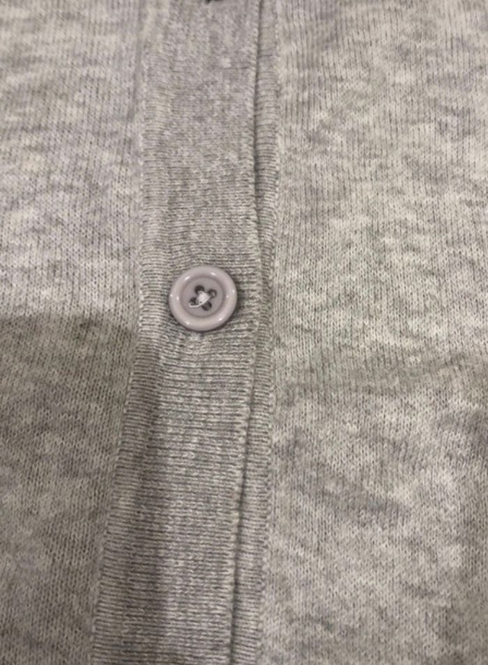 Gilet gris manche courte - photo numéro 4