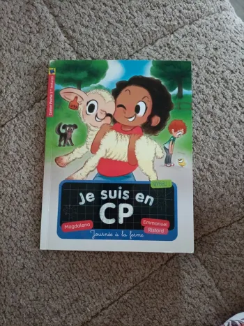 Livre je suis en CP : Journée à la ferme